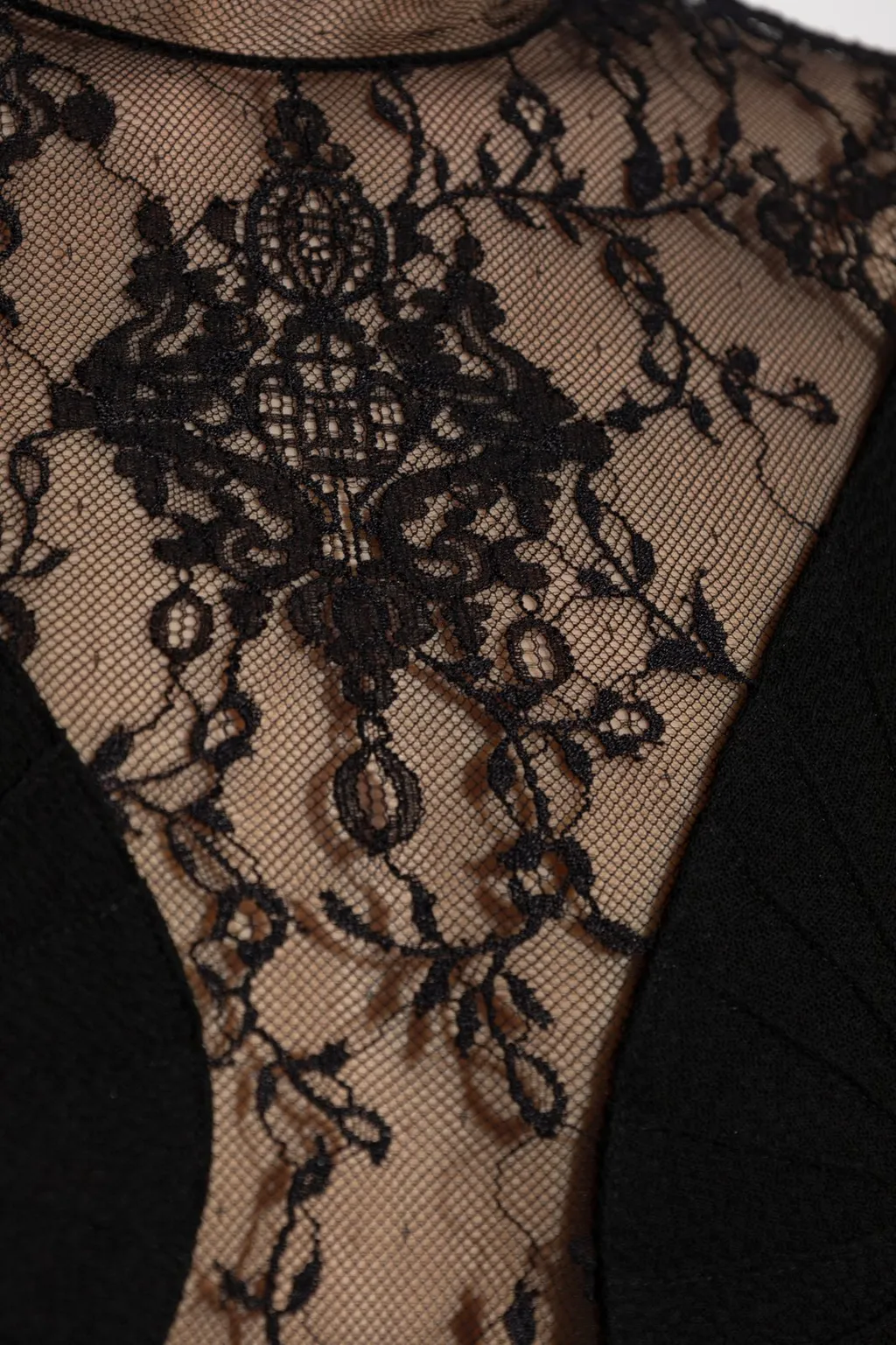 Lace Trimmed Dress