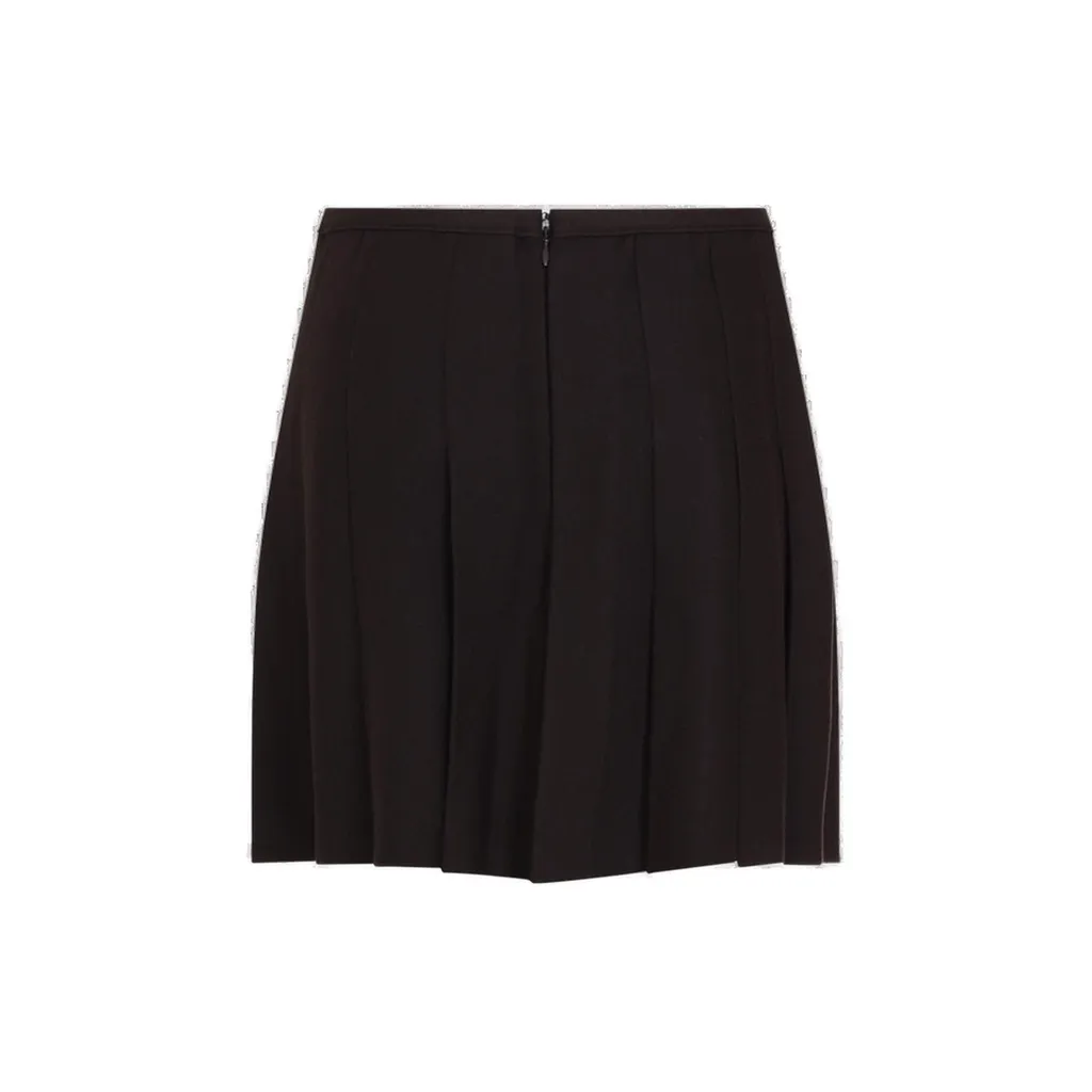 Pleated Mini Skirt