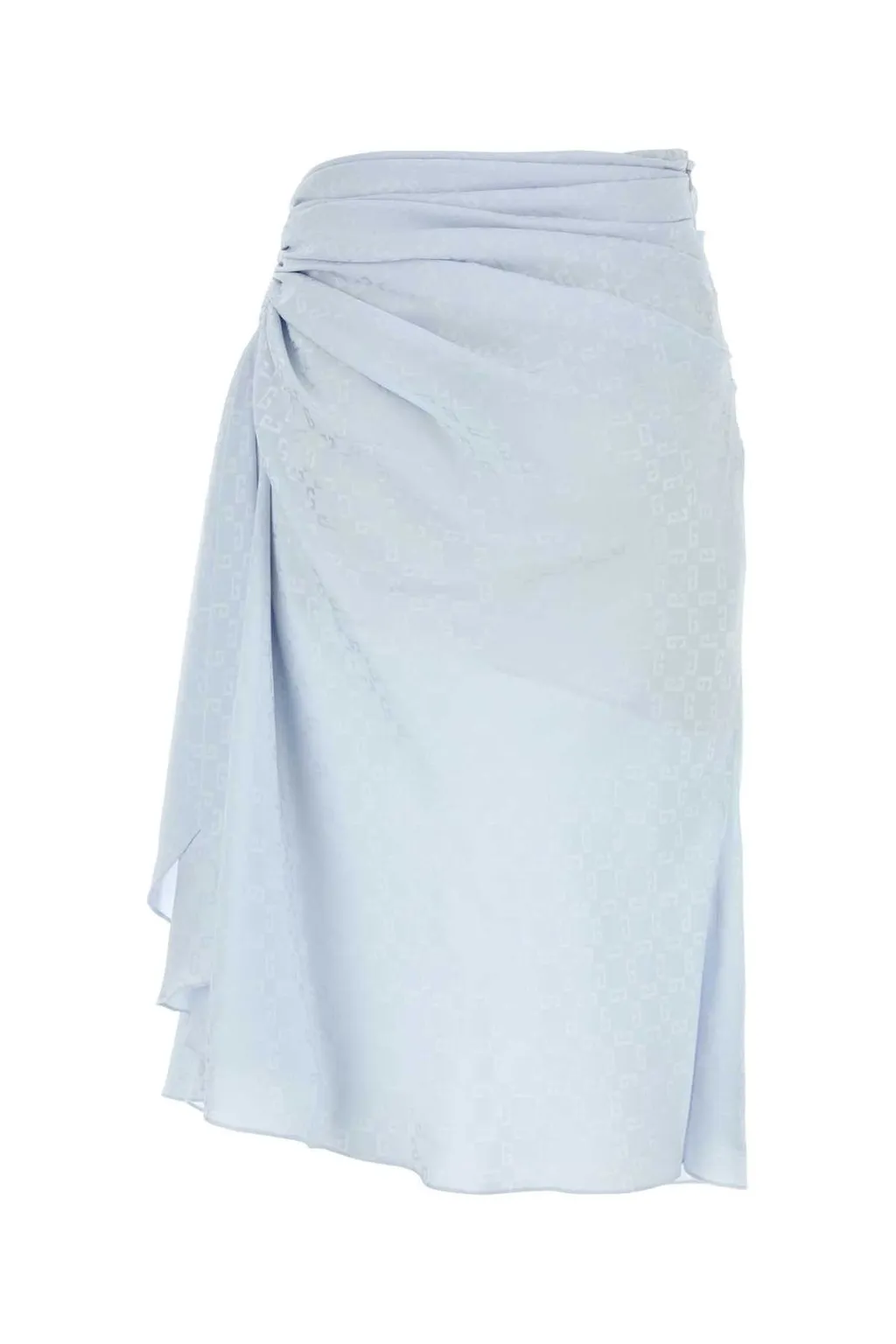Draped Midi Skirt