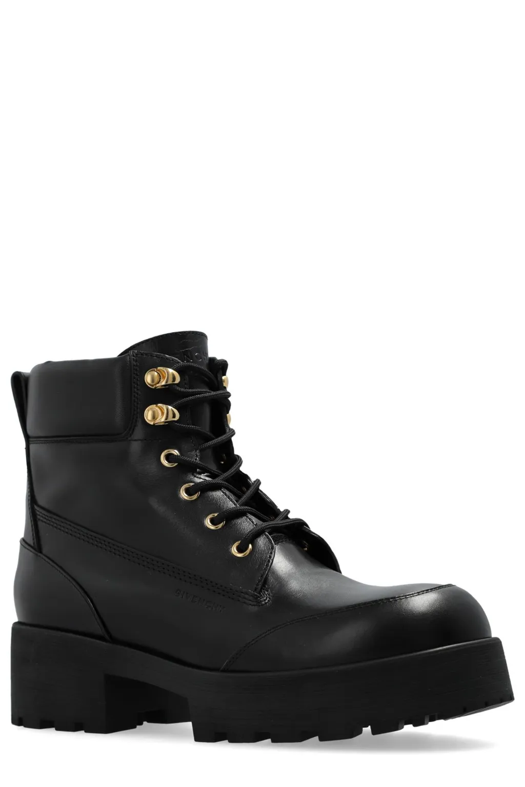 Platform Lace-Up Boots