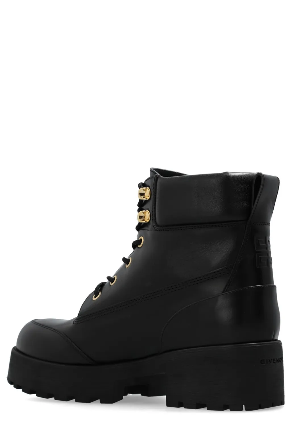 Platform Lace-Up Boots