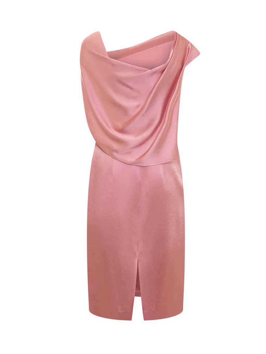 One-Shoulder Midi Dress