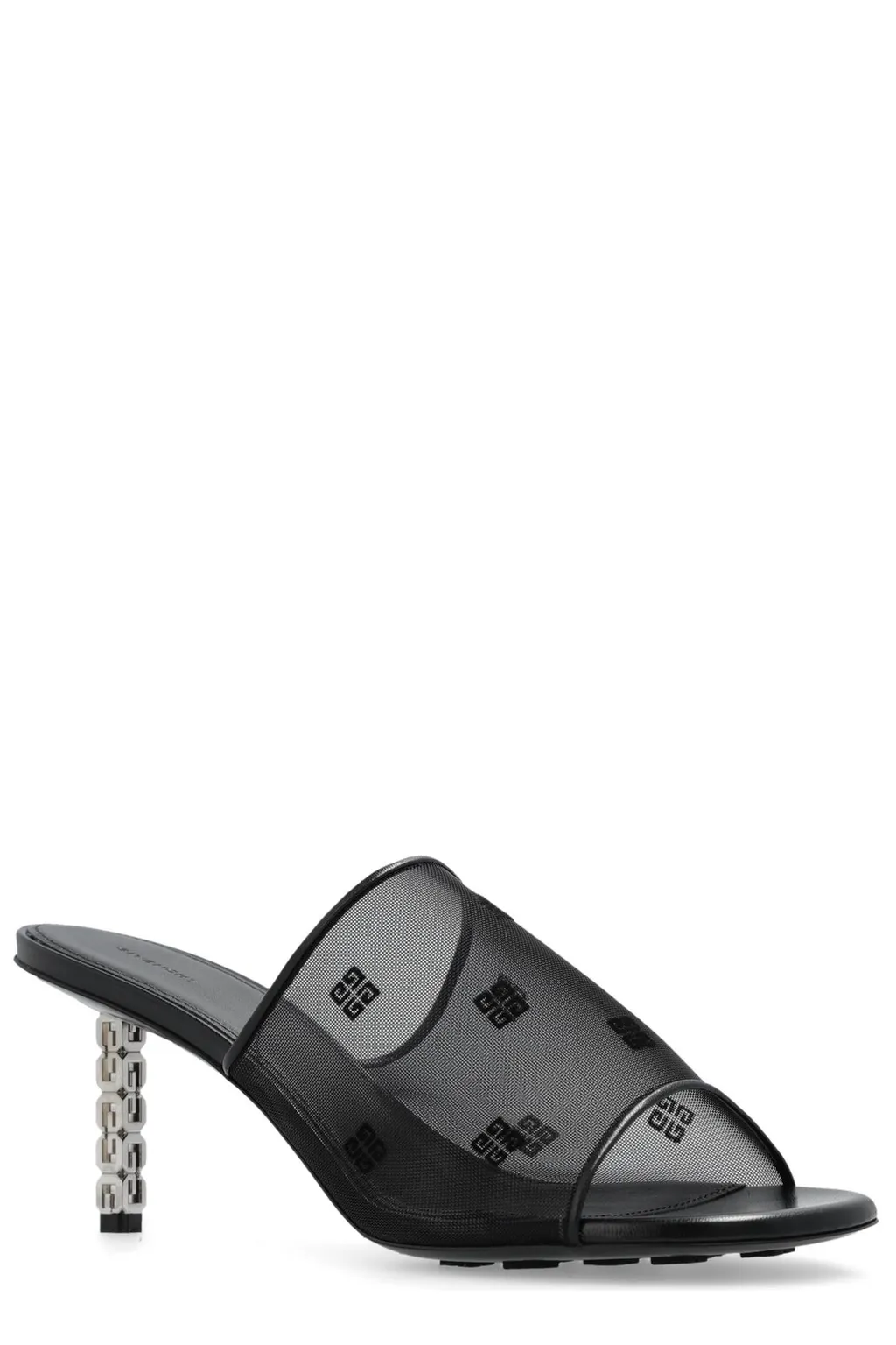Mules With Givenchy Monogram Mesh