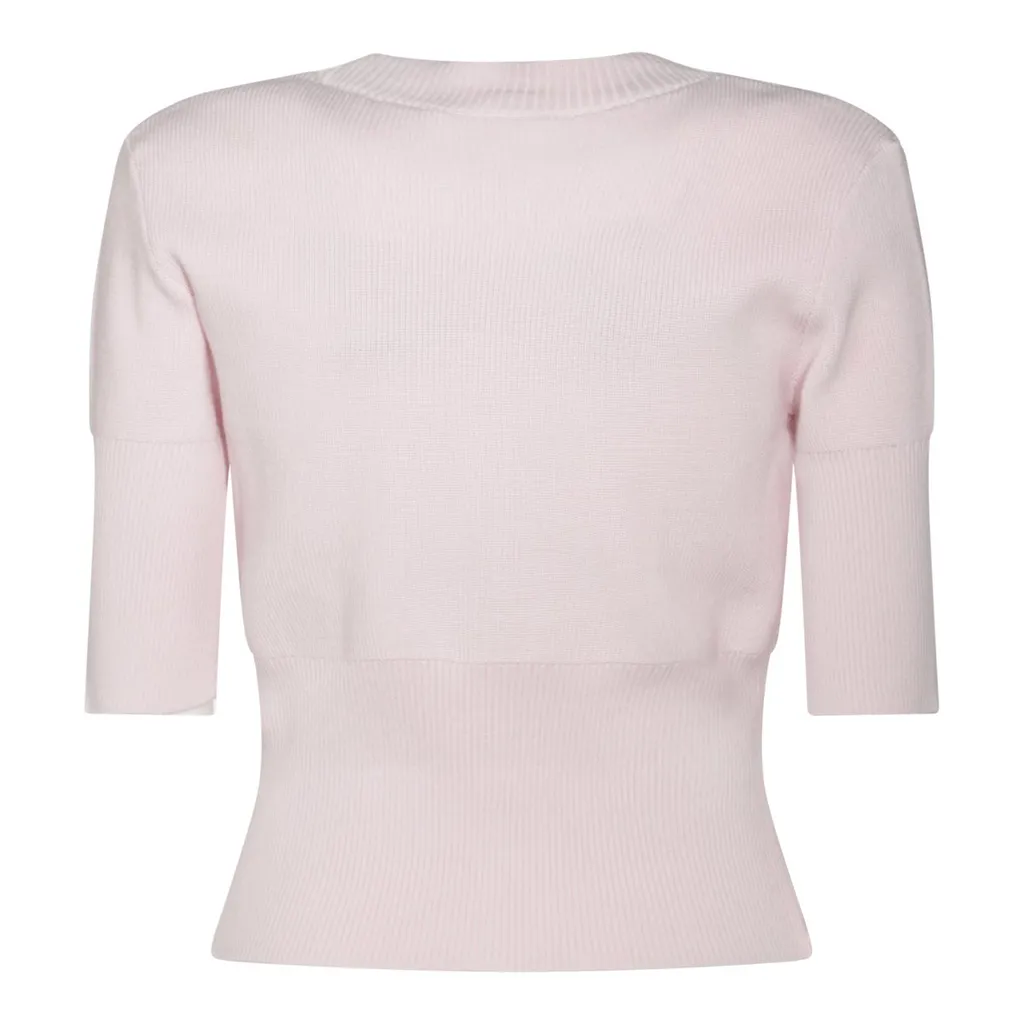 Sweater With Embroidered Logo