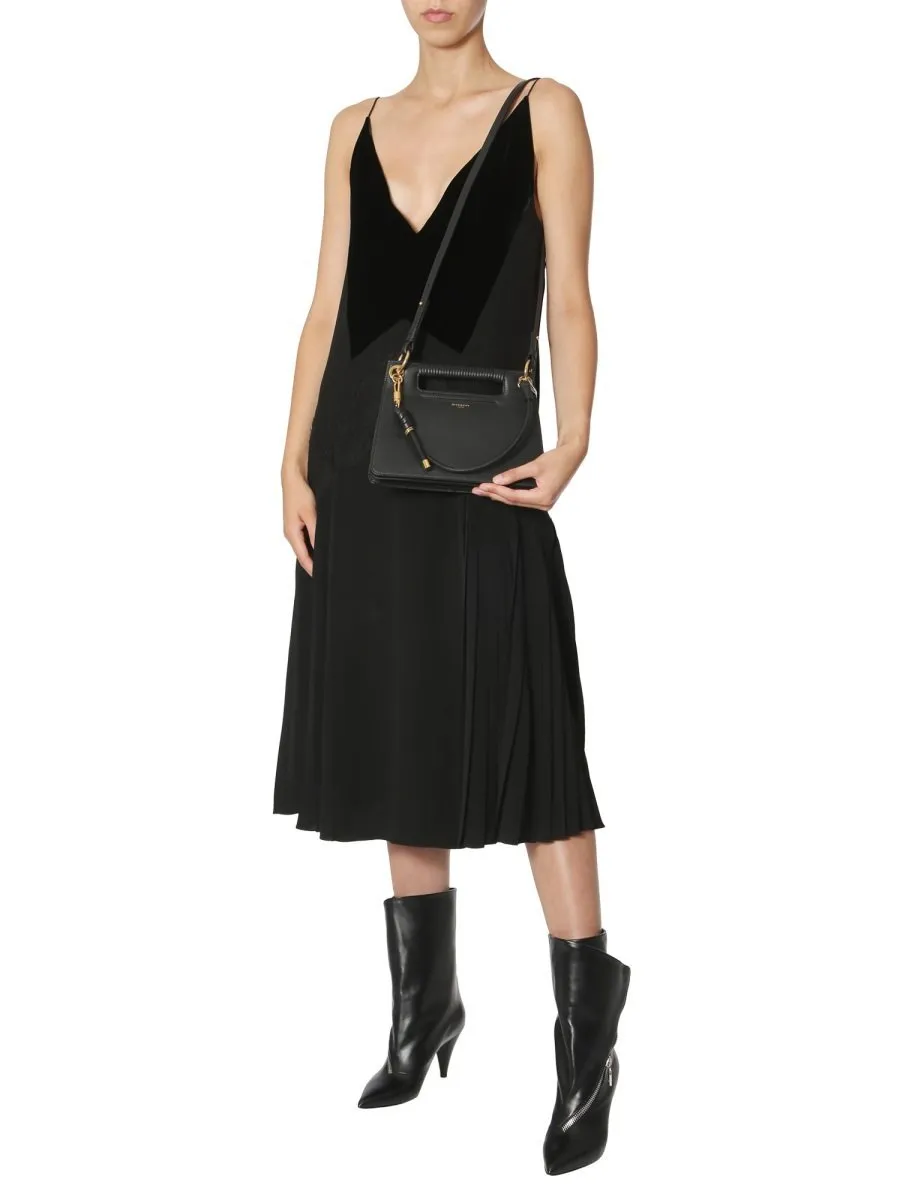 Velvet Trim Slip Dress