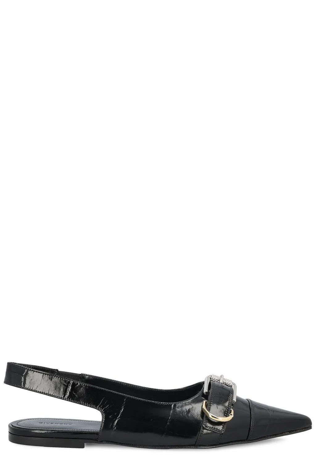 Pointed Toe Slingback Flats