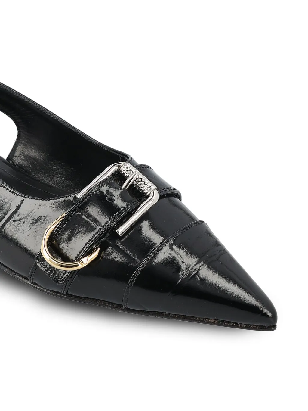 Pointed Toe Slingback Flats