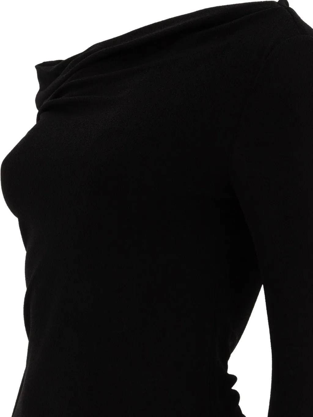 Off-The-Shoulder Draped Top