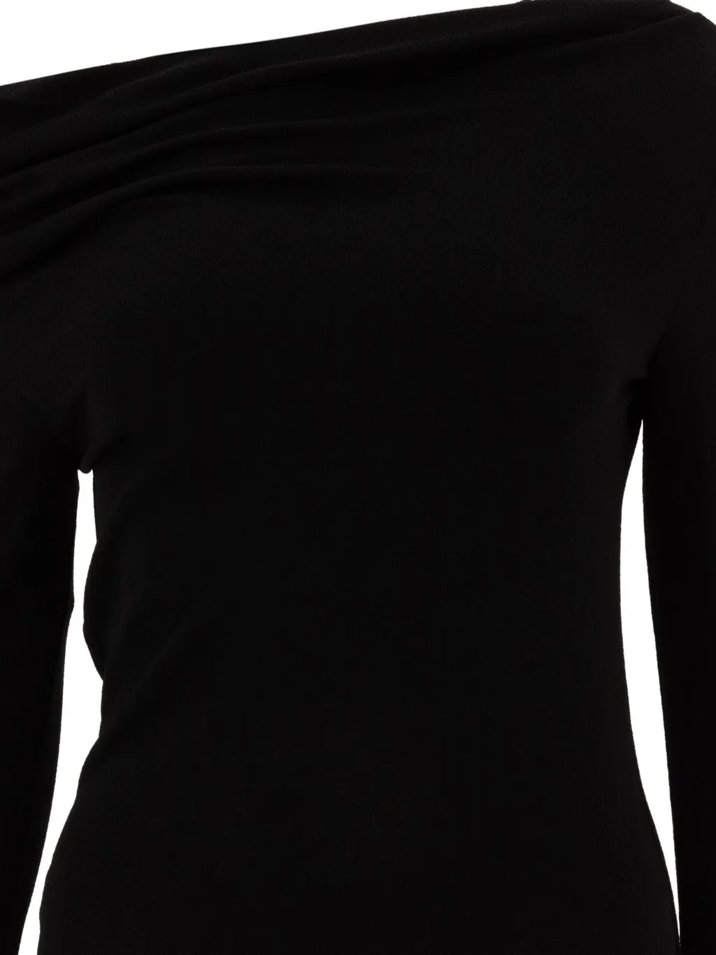 Off-The-Shoulder Draped Top