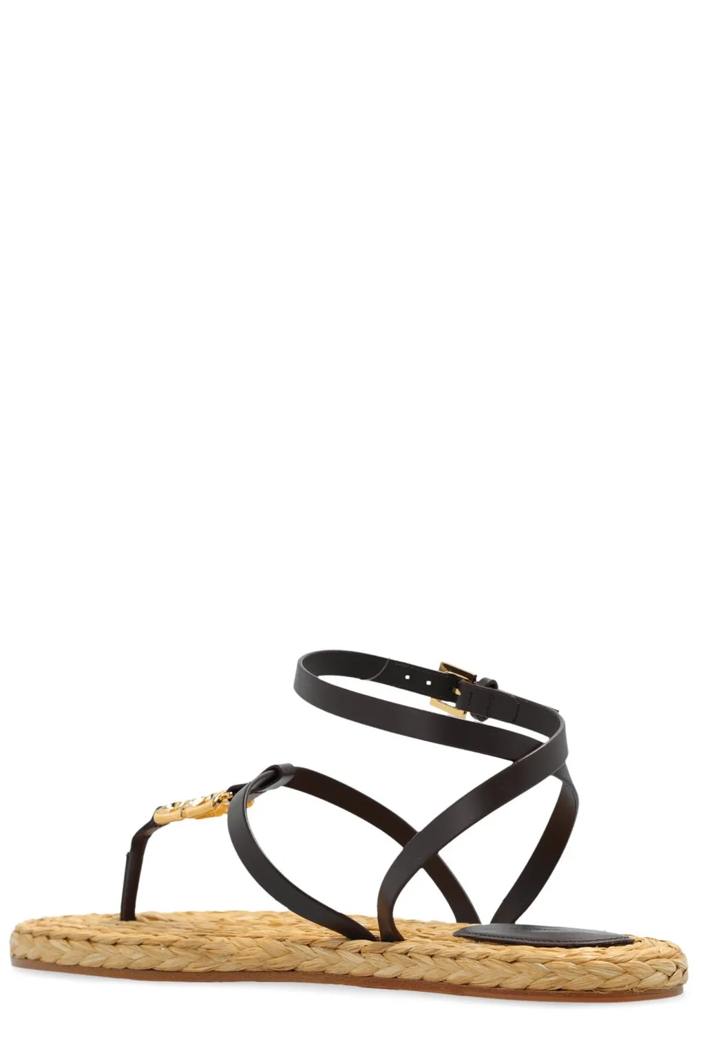 Thong Sandals With Ankle Strap