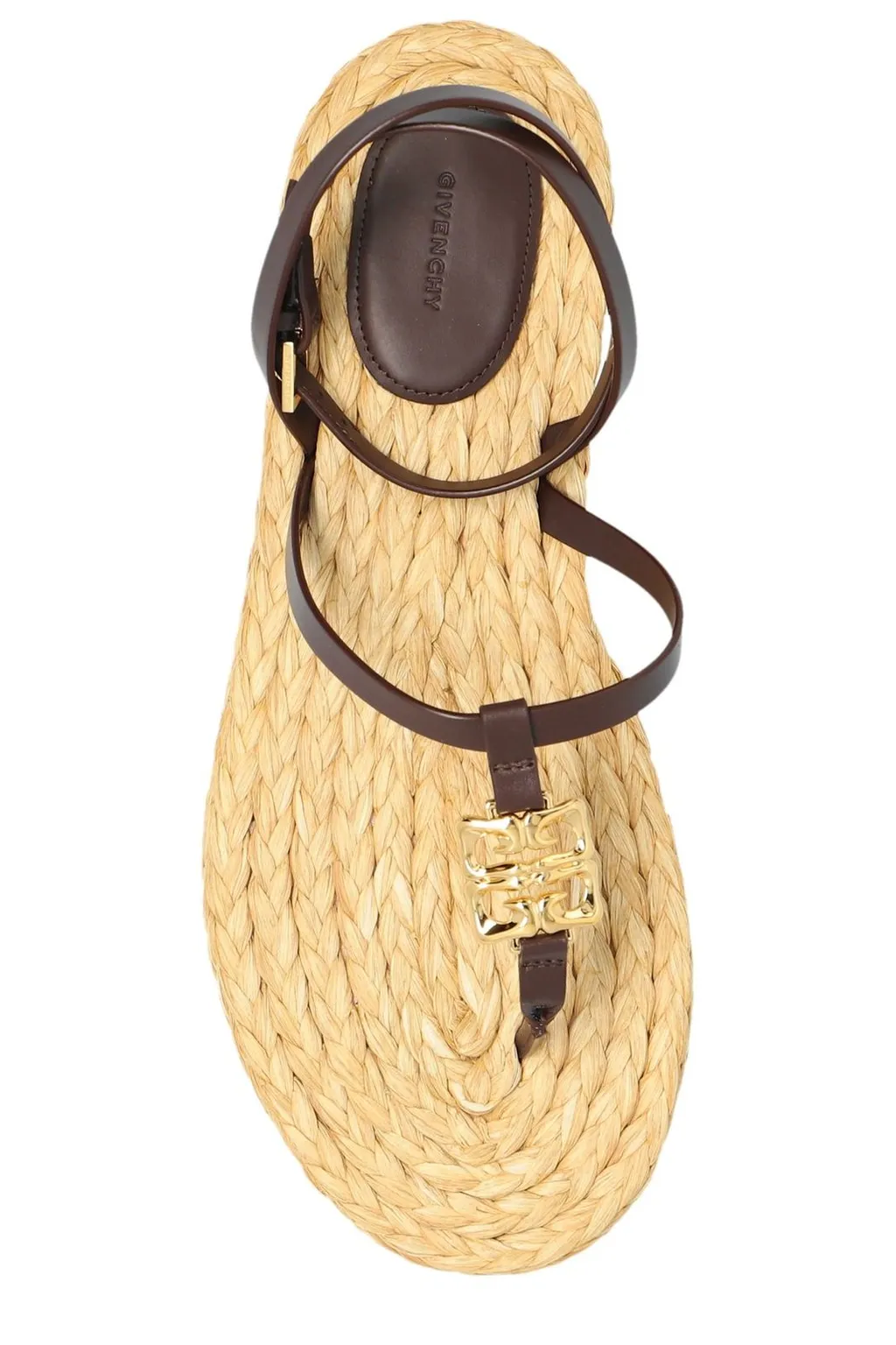 Thong Sandals With Ankle Strap