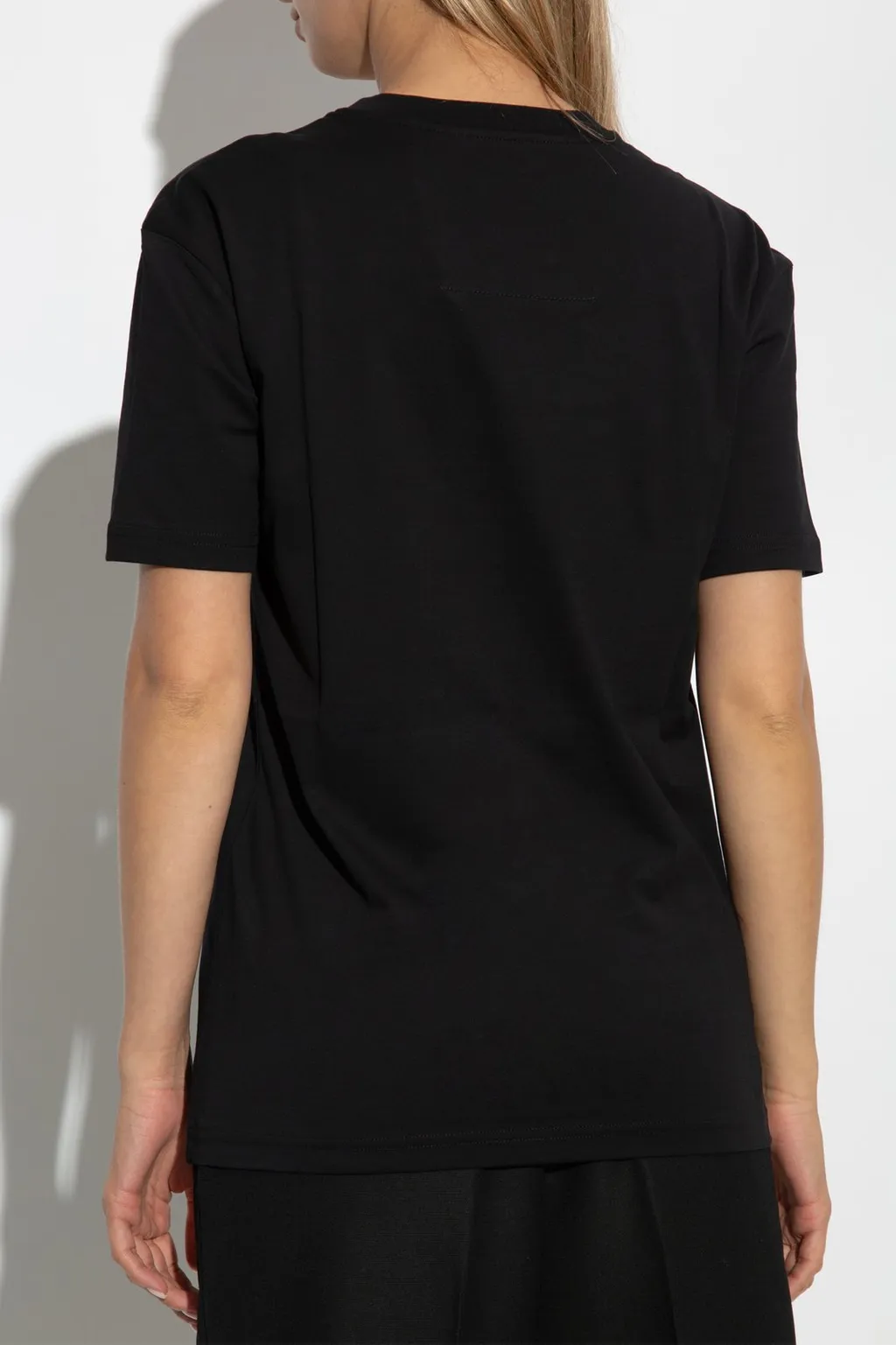 T-Shirt With Sequin Logo