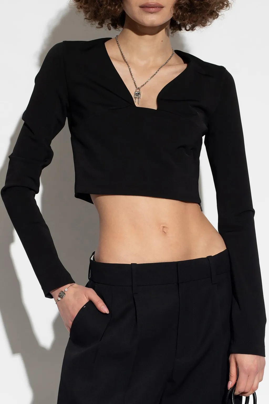 Long Sleeve Crop Top