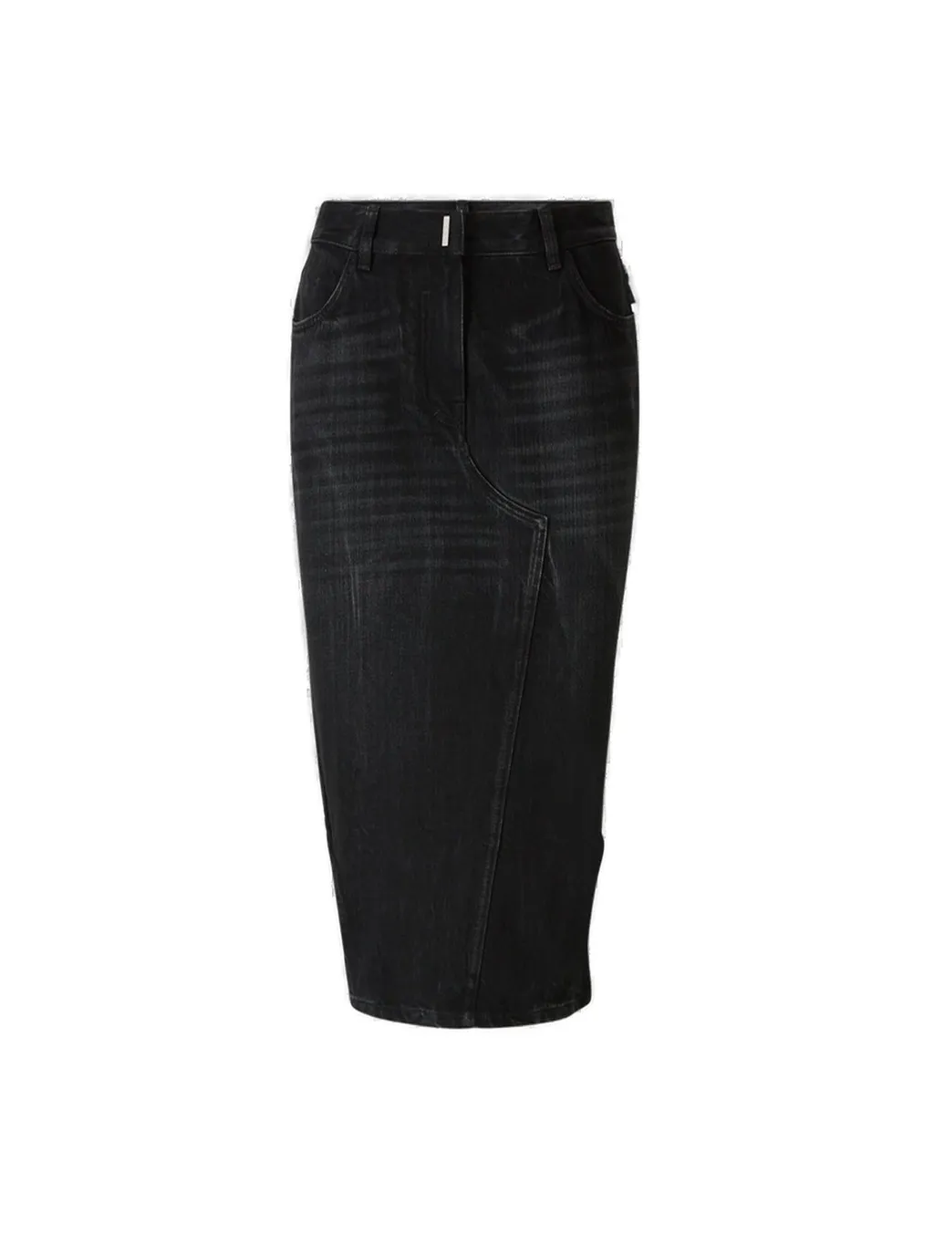 Denim Midi Skirt