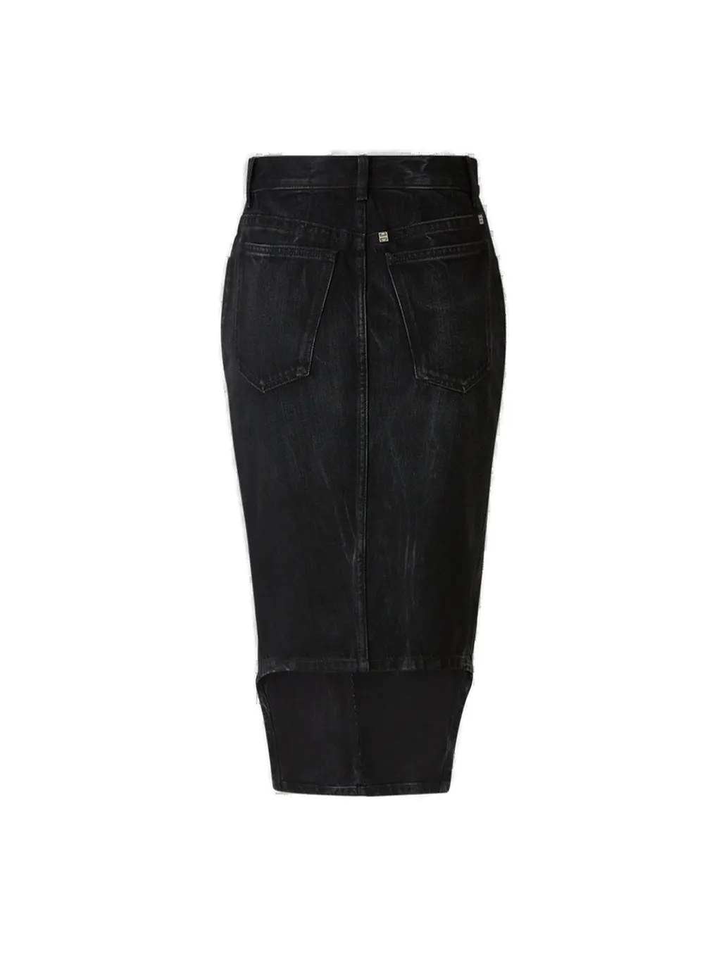 Denim Midi Skirt