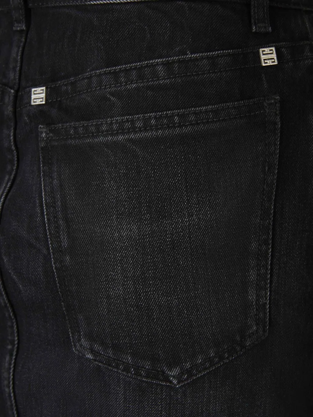 Denim Midi Skirt