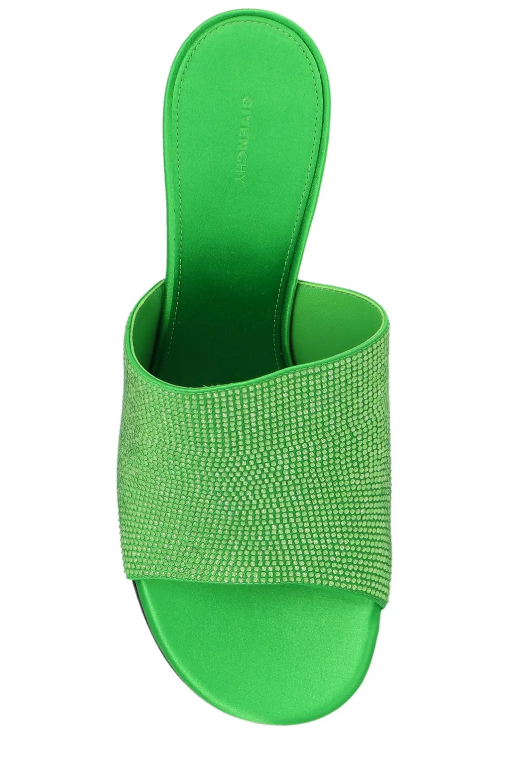 Mules With Embellished Heel
