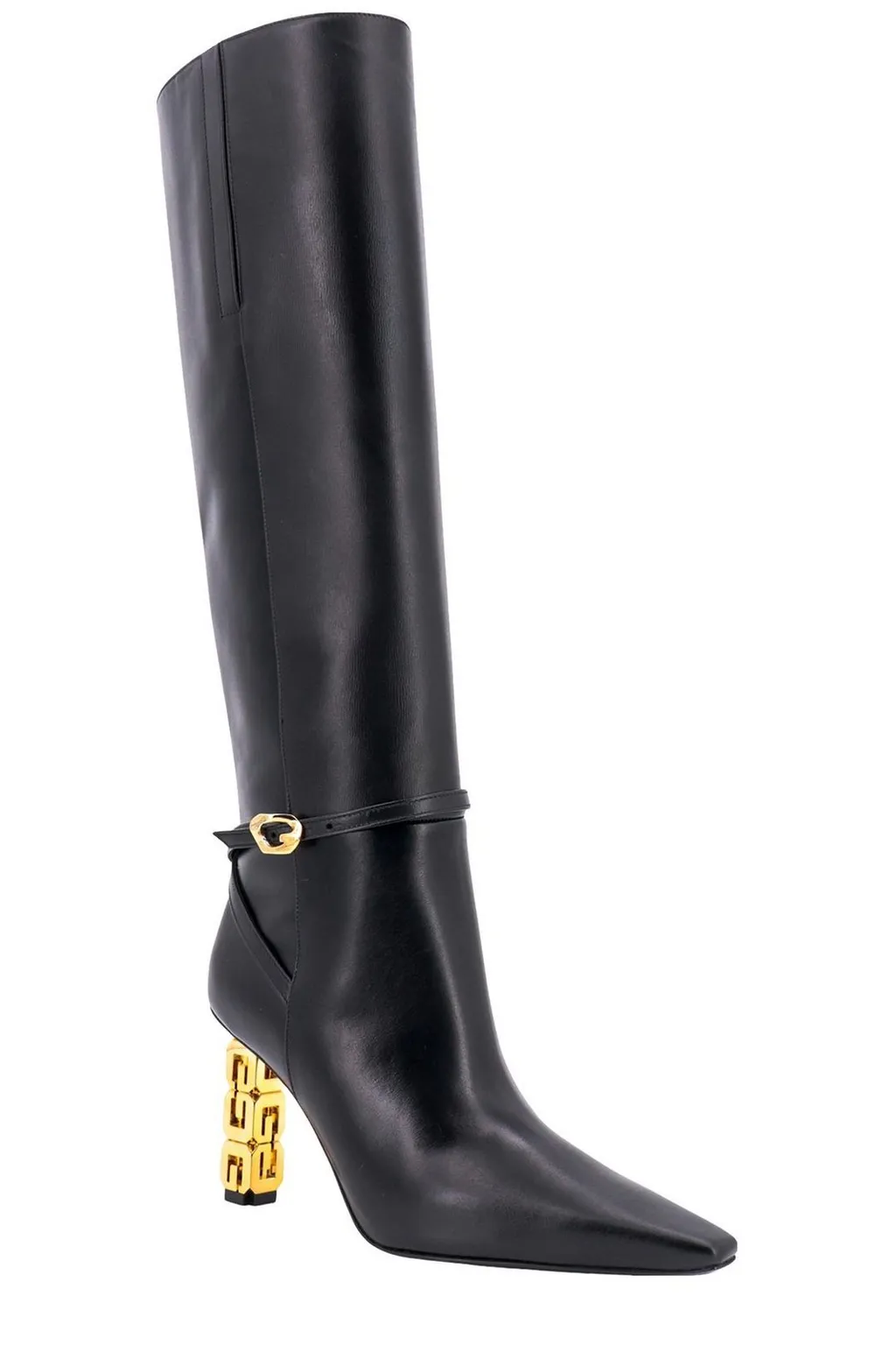 Knee-High Leather Boots