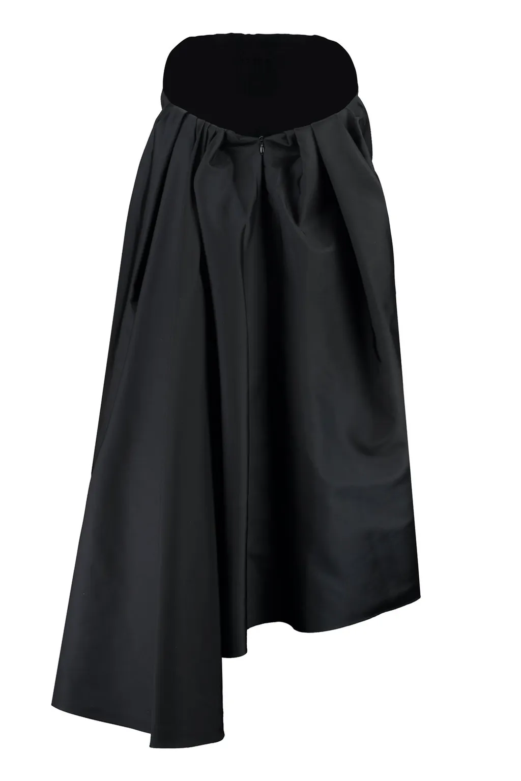 Strapless Asymmetric Dress