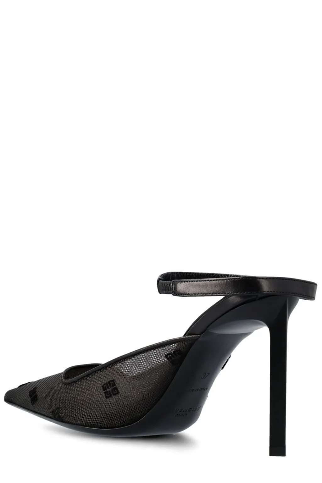 Mules With Ankle Strap