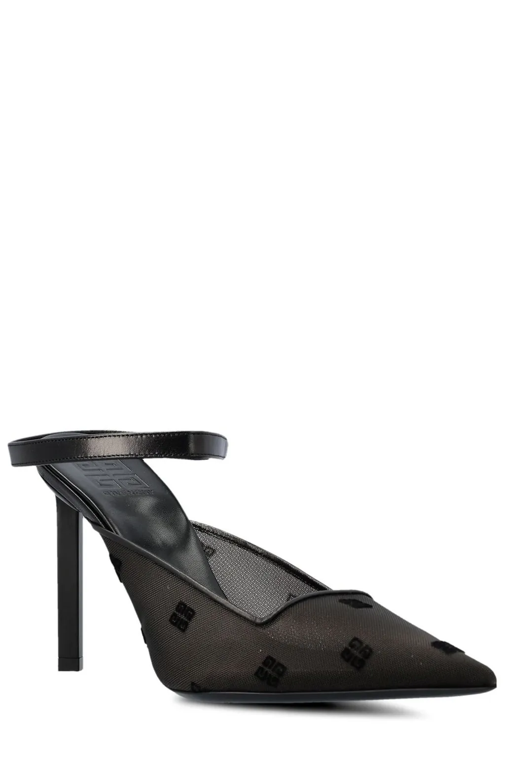 Mules With Ankle Strap