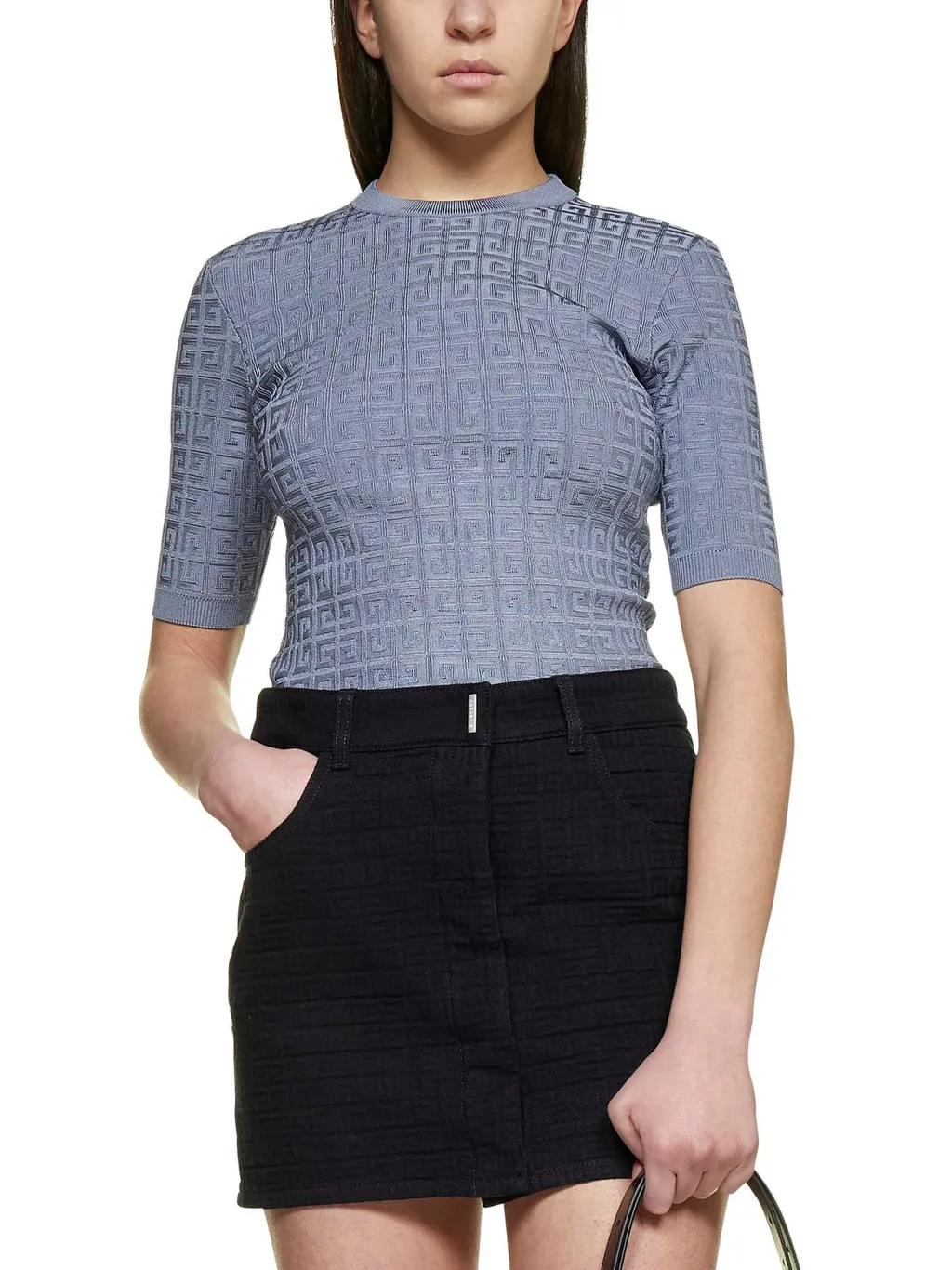 Denim Mini Skirt