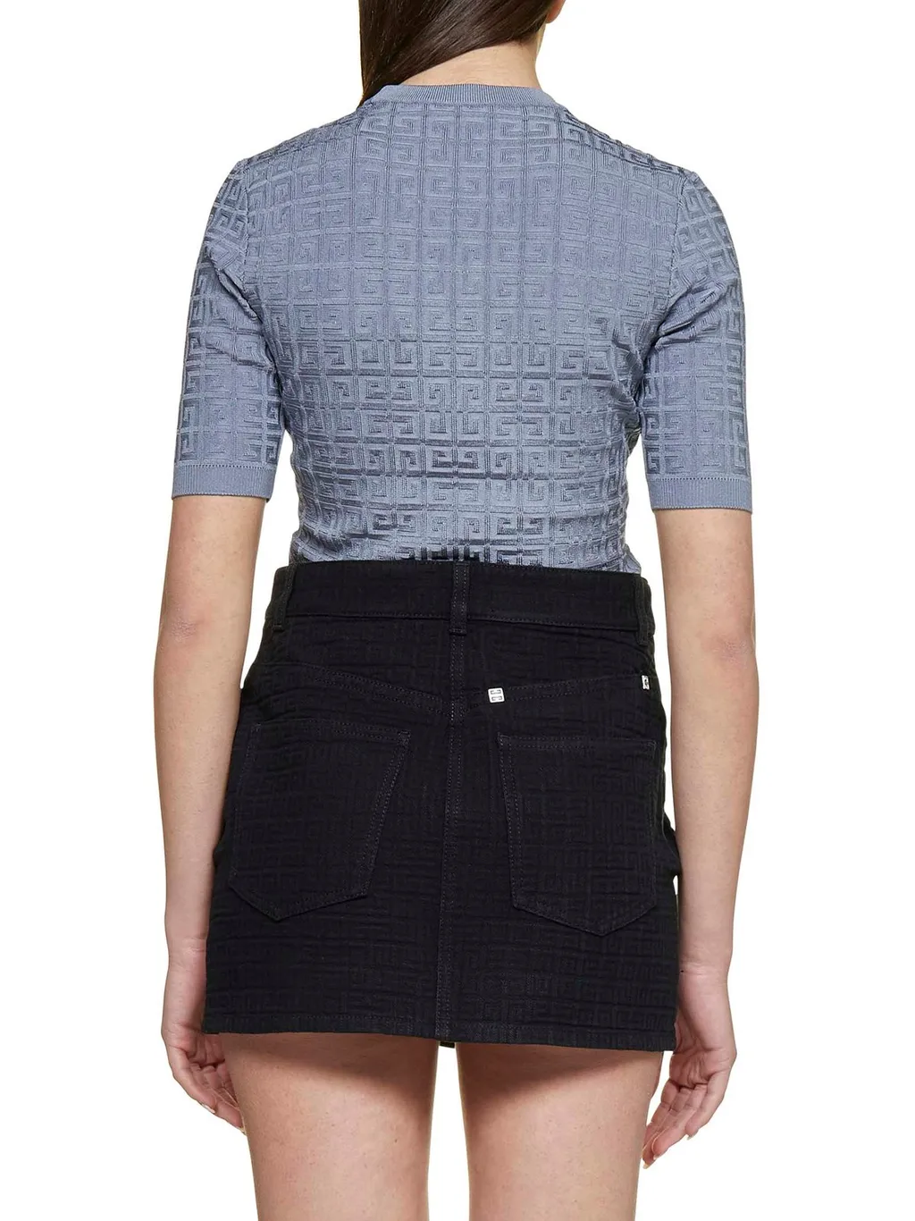 Denim Mini Skirt