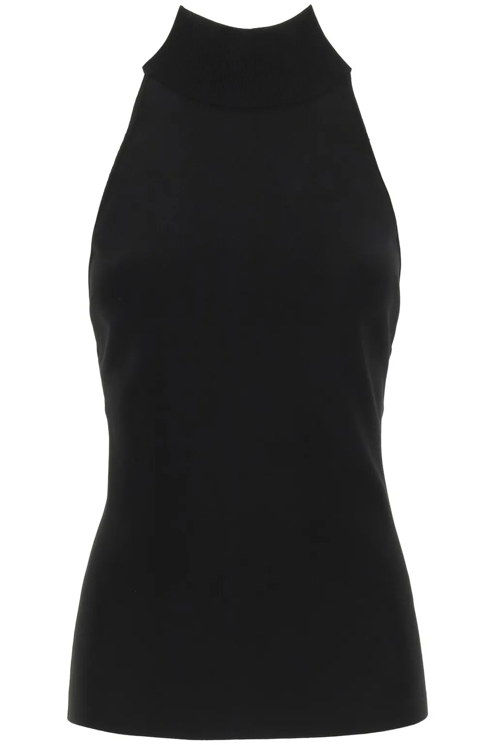 Sleeveless Mock Neck Top