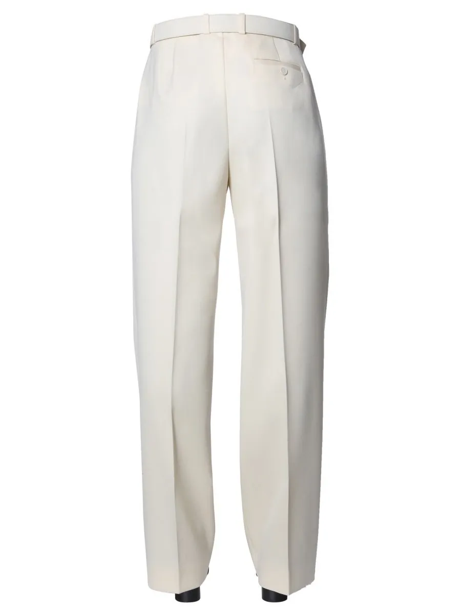 High-Waisted Tailored Trousers