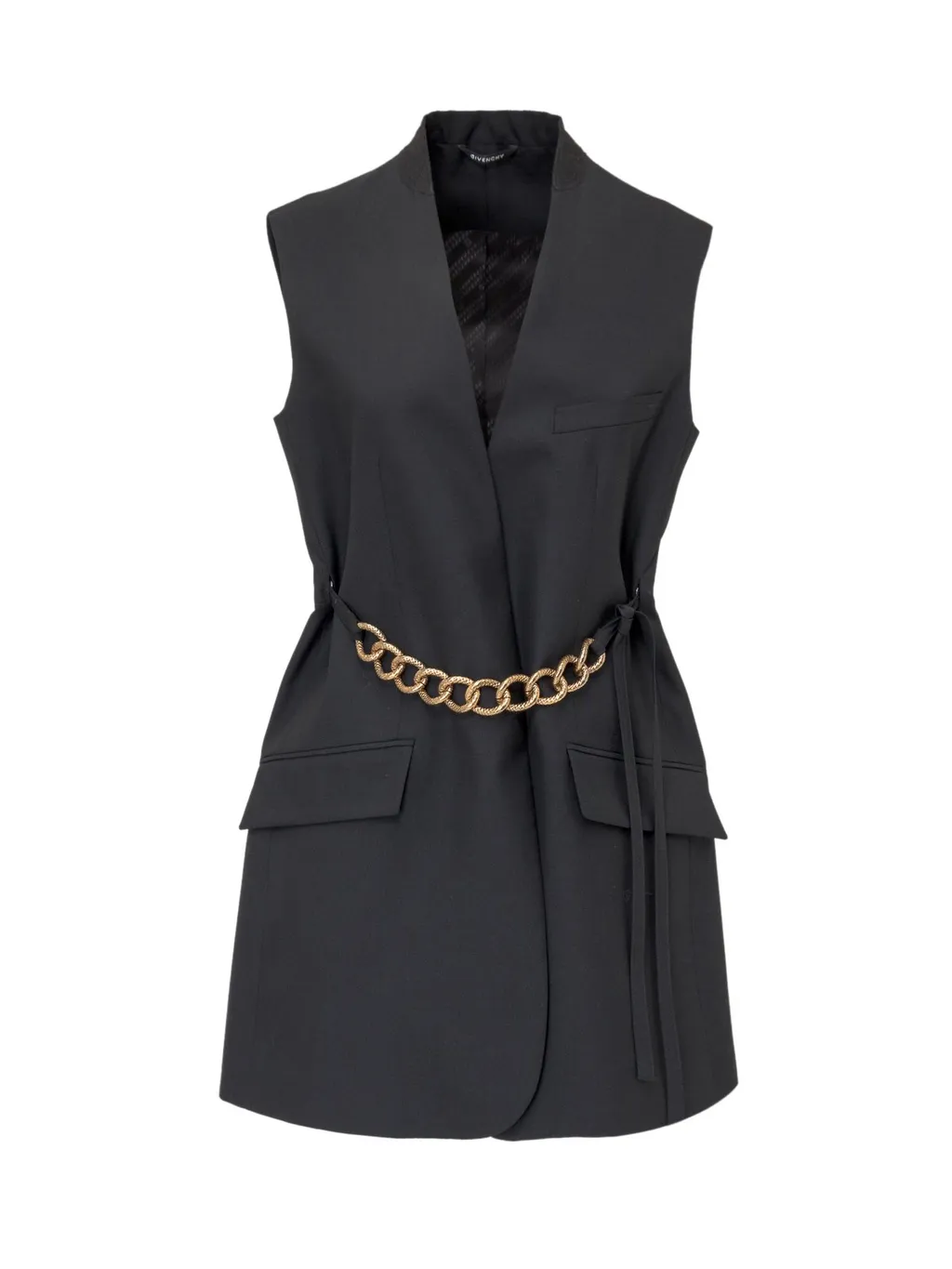Sleeveless Blazer Dress
