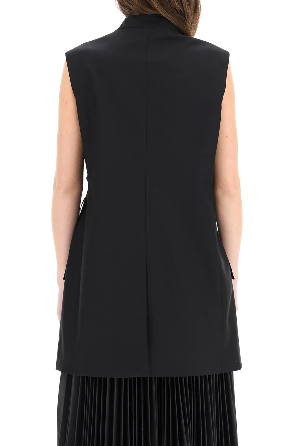 Sleeveless Blazer Dress