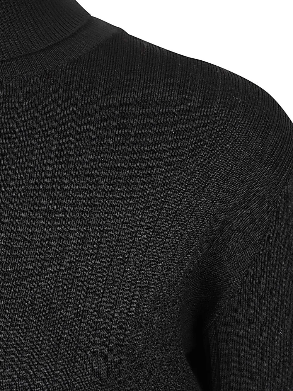 Ribbed Turtleneck Sweater