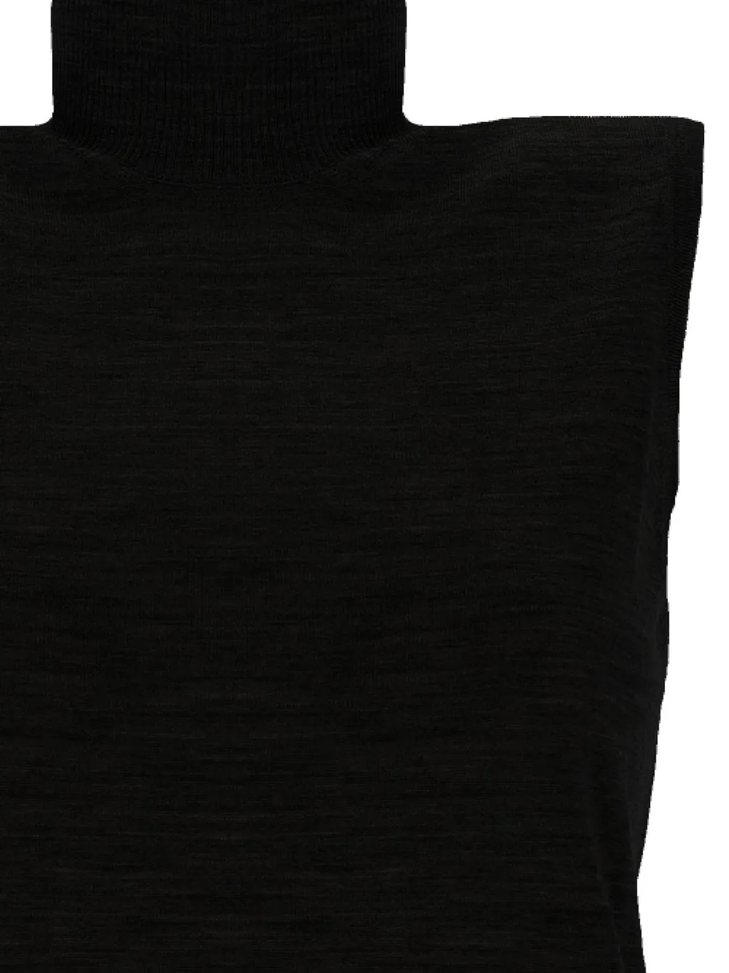 Sleeveless Turtleneck Top