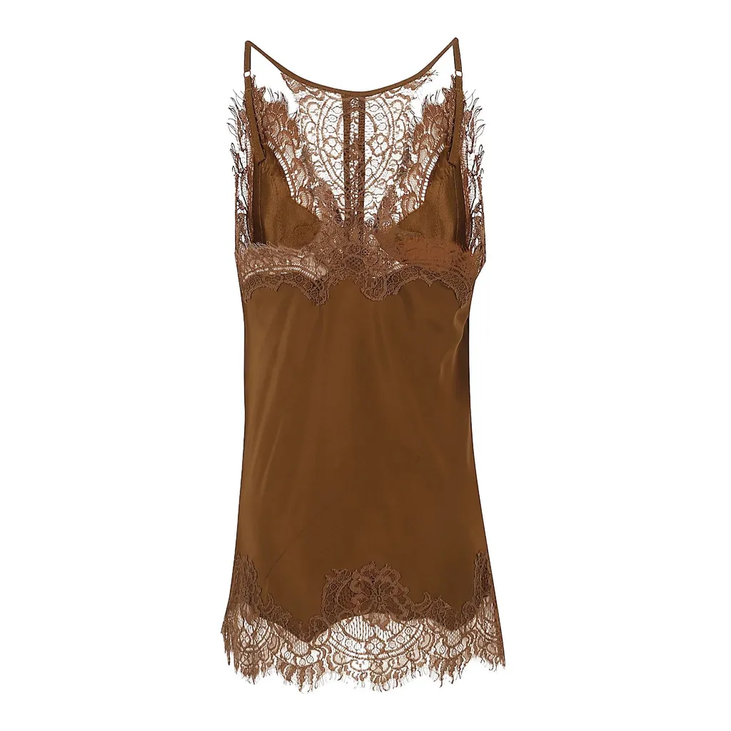 Lace Trim Slip Dress