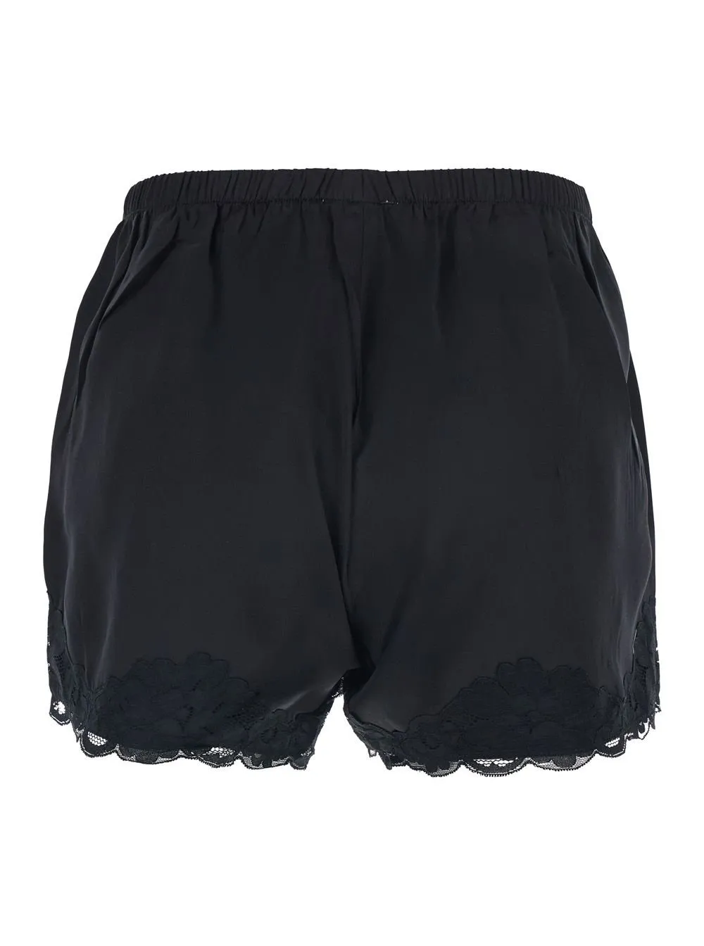 Shorts With Lace Trim