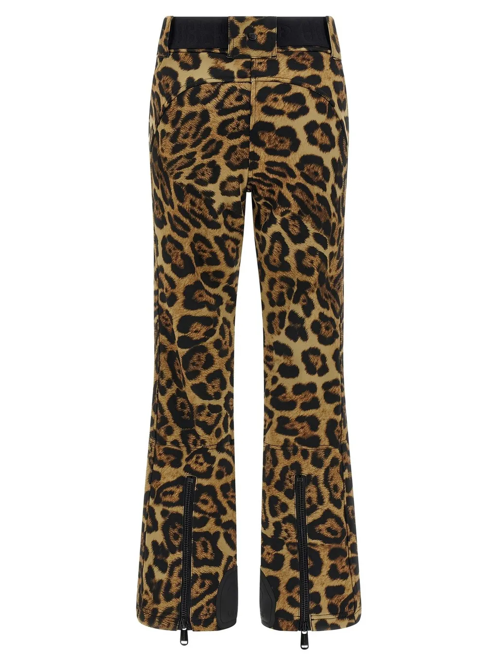 Leopard Print Ski Pants