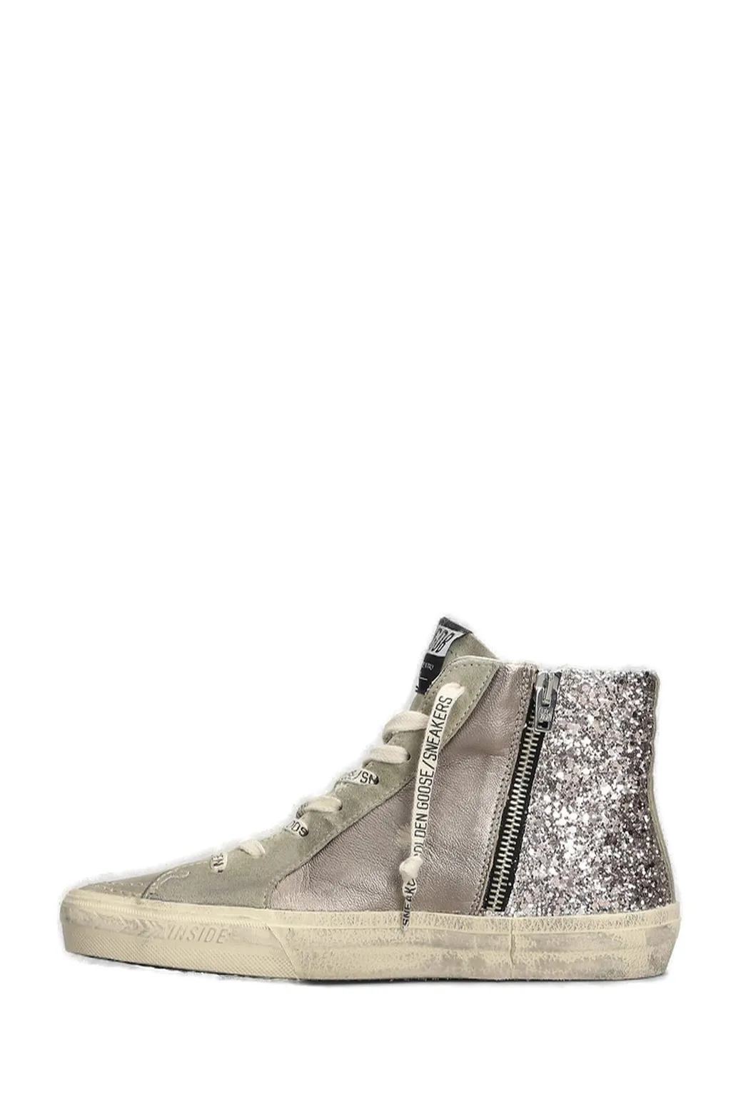 Slide High-Top Sneakers