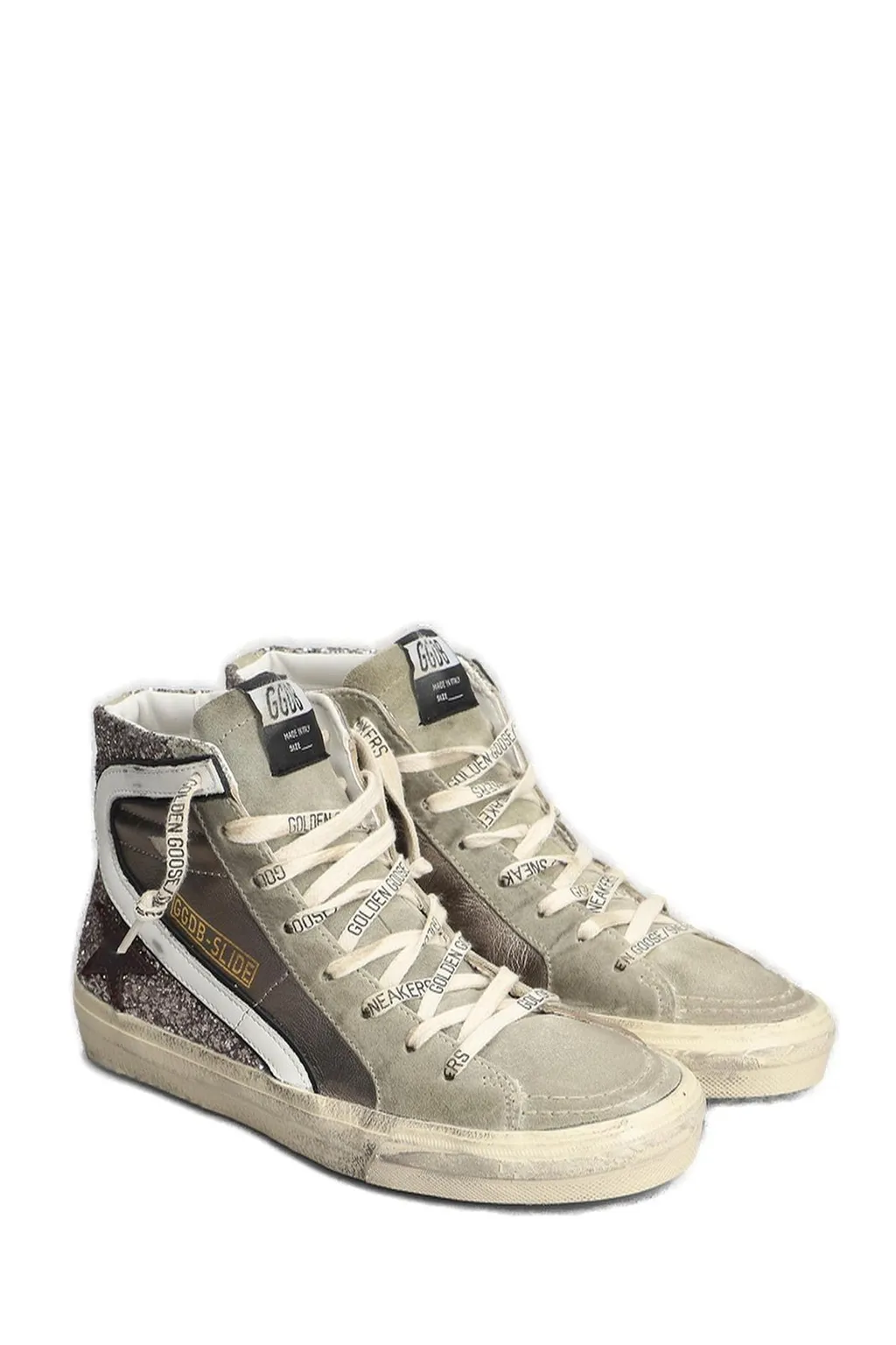 Slide High-Top Sneakers