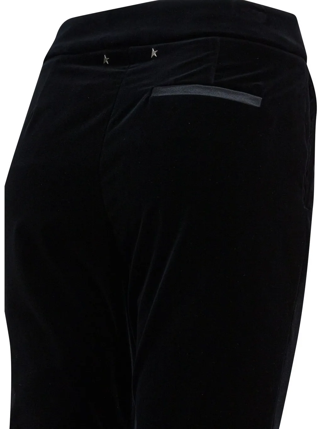 Velvet Flare Trousers