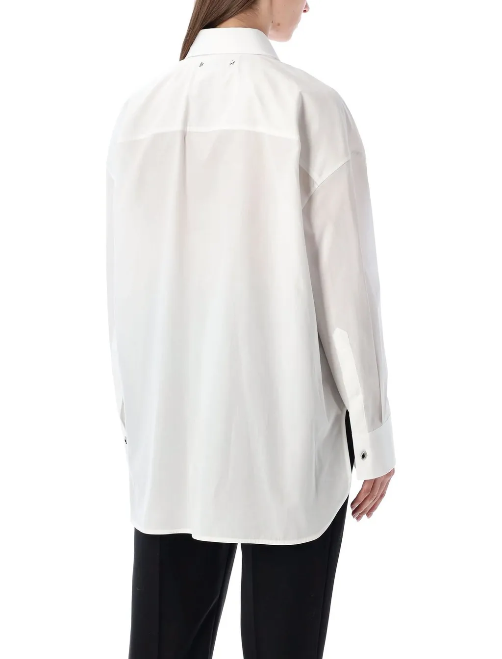 Pleated Bib Shirt