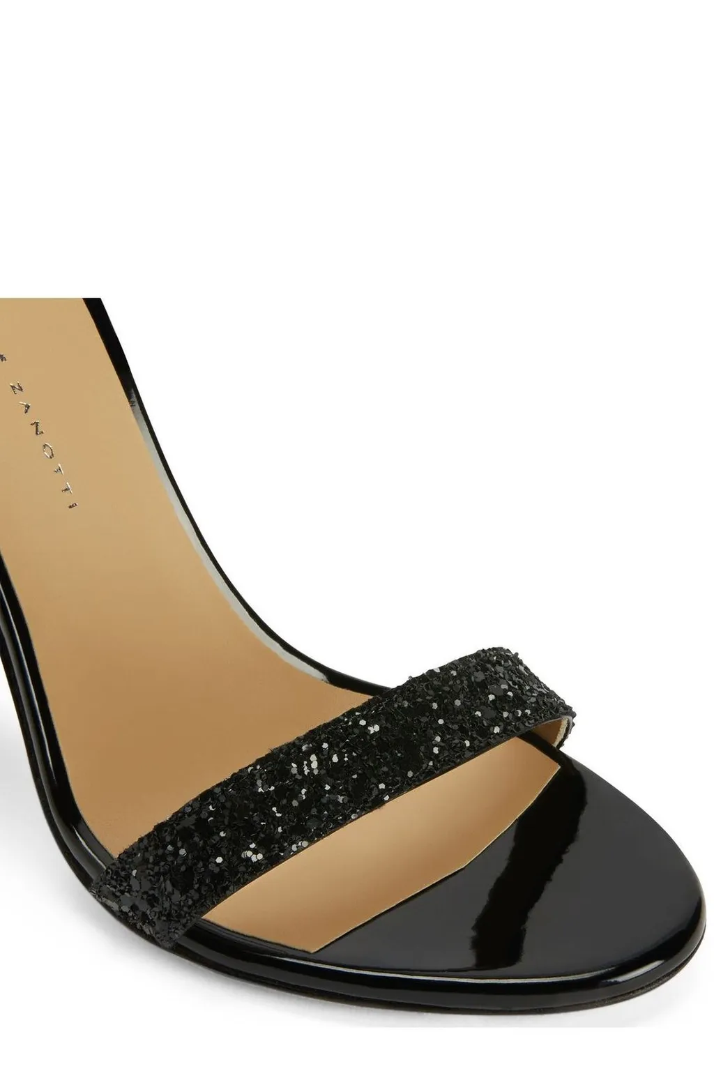 Sparkling Block Heel Sandals