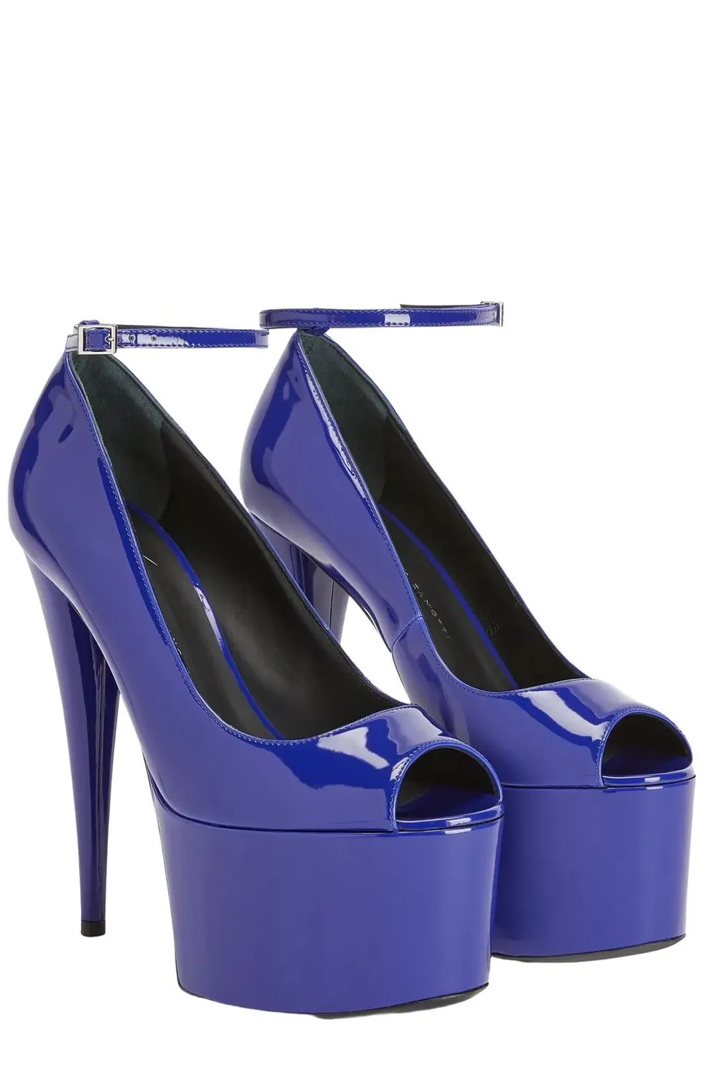 Peep-Toe Platform Heels