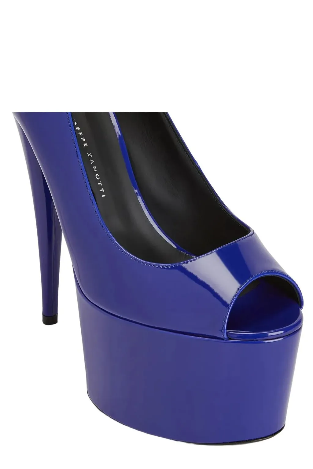 Peep-Toe Platform Heels