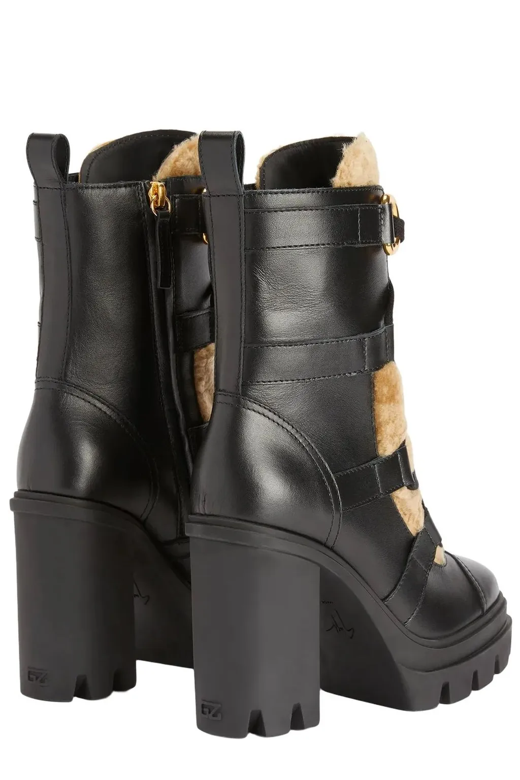 Platform Lace-Up Boots
