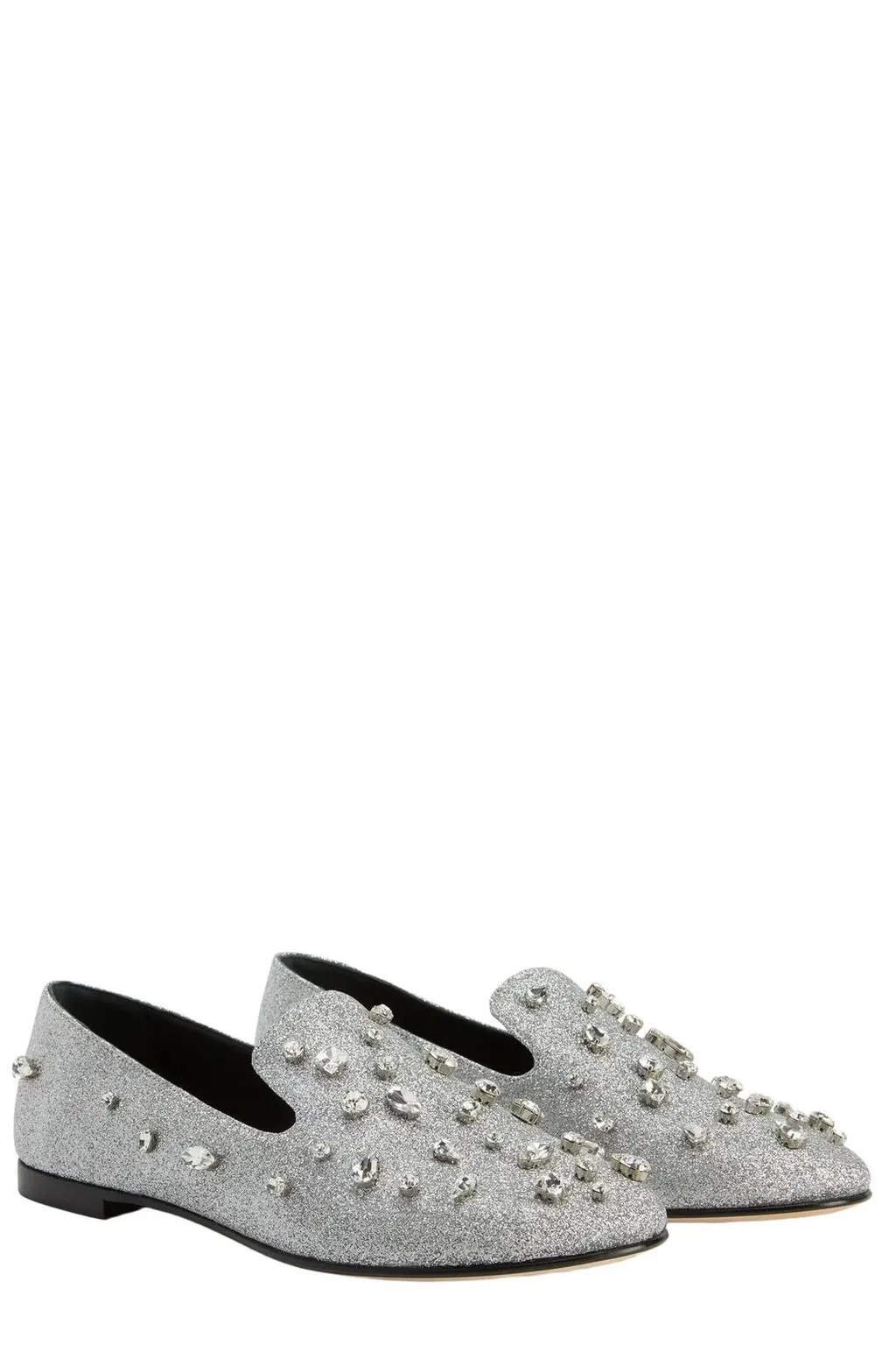 Loafers With Crystals