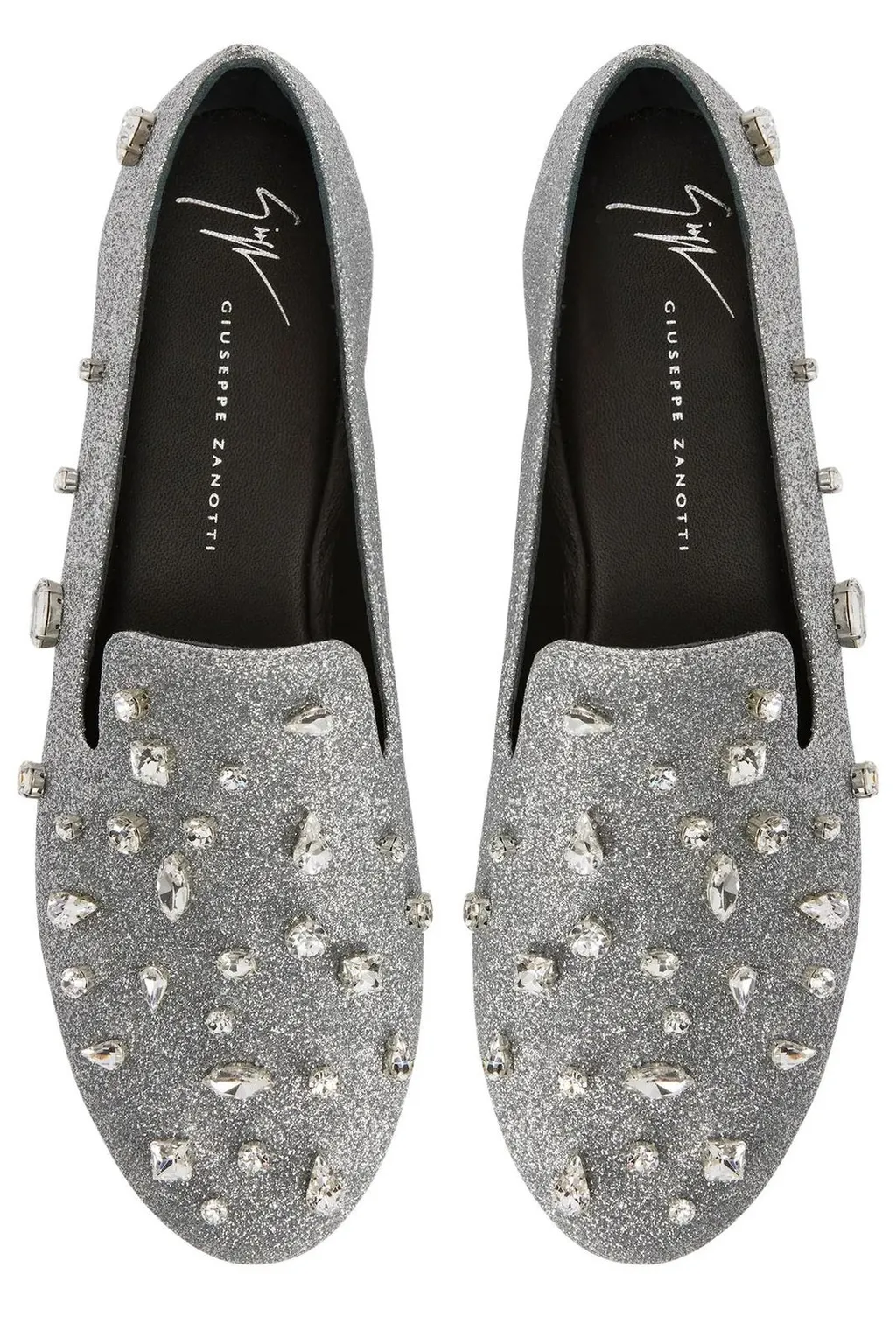 Loafers With Crystals