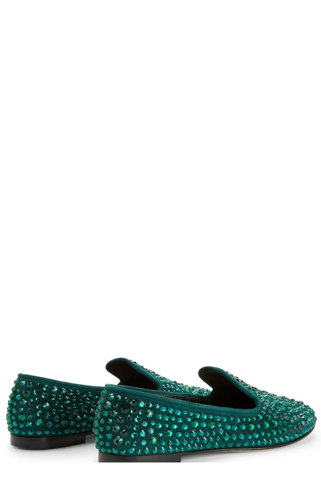 Embellished Loafers
