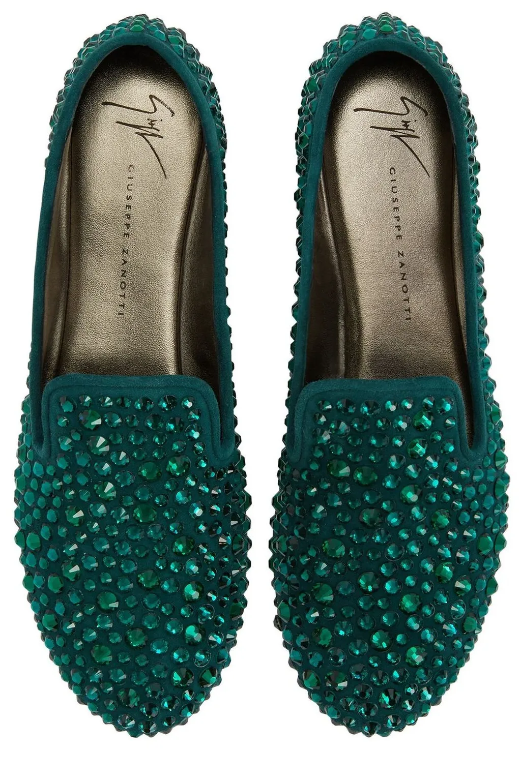 Embellished Loafers