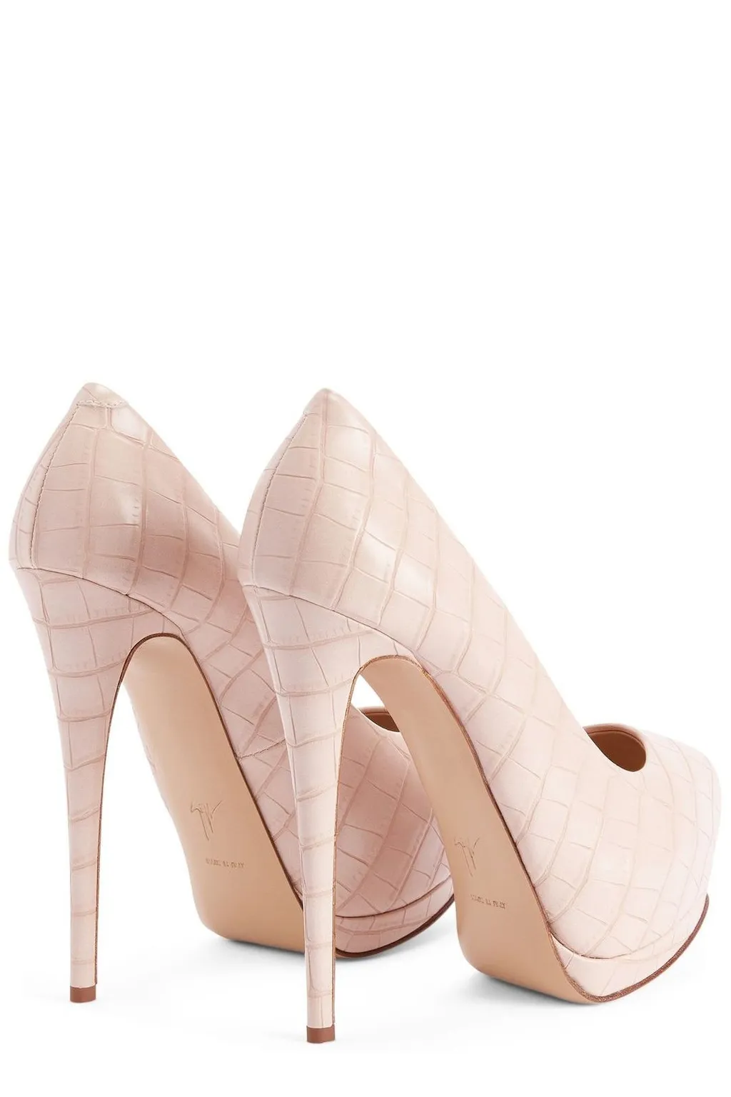 Peep-Toe Platform Pumps