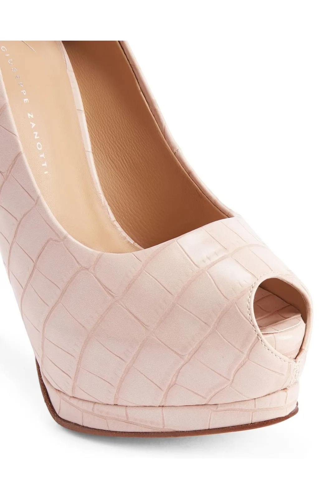 Peep-Toe Platform Pumps